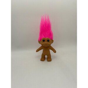 1991 Medium TNT Pink Hair Troll Doll